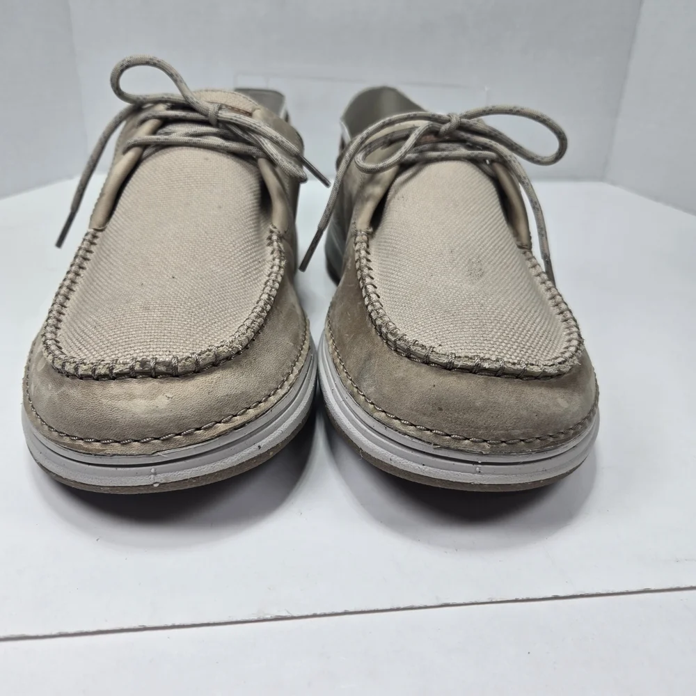 Clarks Nature 5 Moc Nubuck Leather Boat Moccasins Shoes Men's Size 13